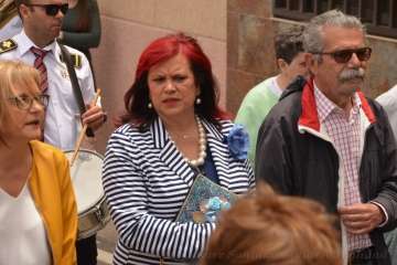 Misa, procesión y desfile de ganado en La Pardilla (Foto Francisco Javier Santana)